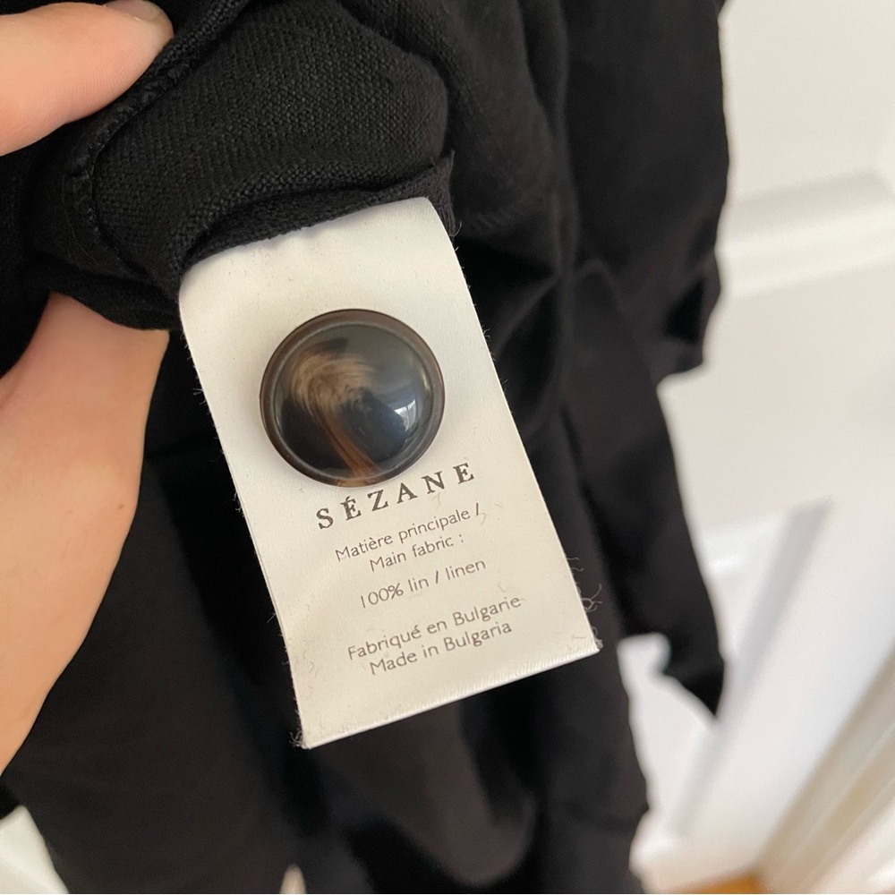 Sezane Sophie Linen Midi Dress - Picture 10 of 15